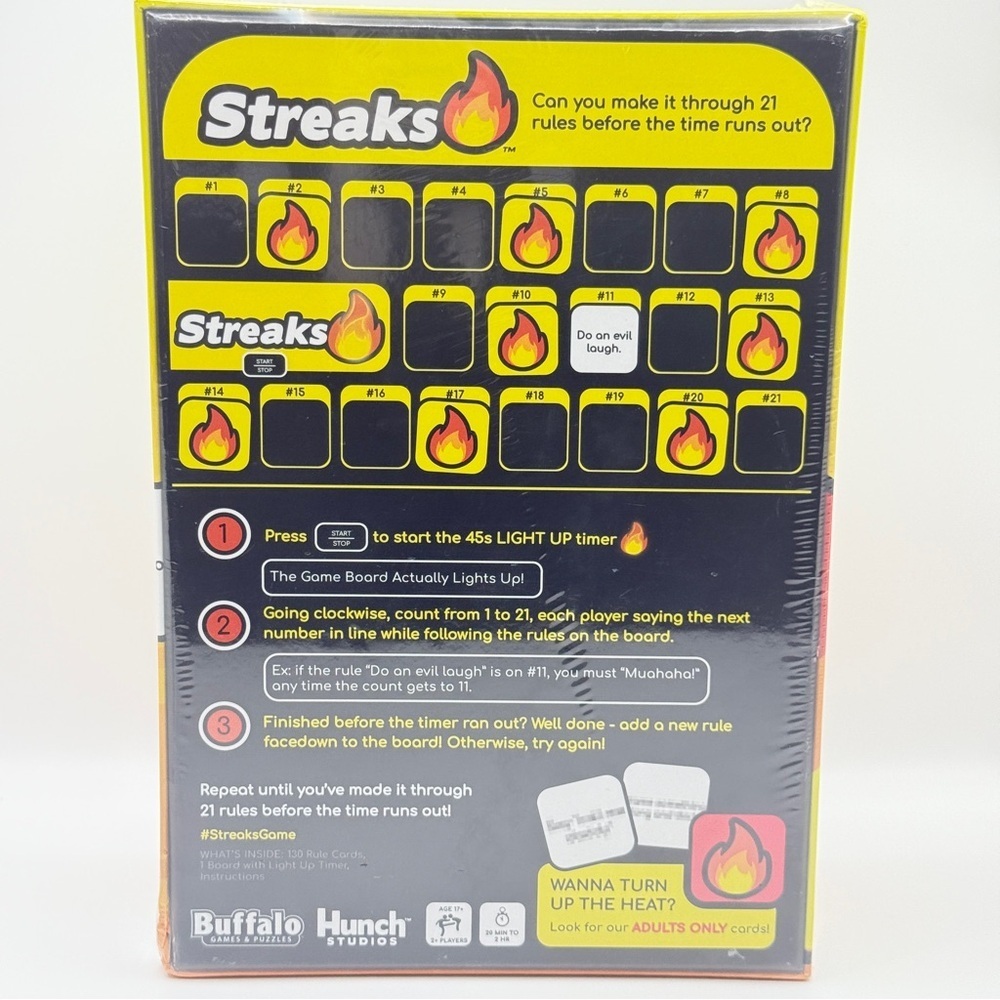 Streaks Game by Buffalo Games Challenge Your Speed and Memory - Picture 2 of 6